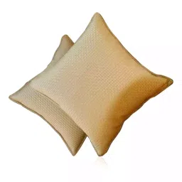 Auto Pearl Grey Velvet Car Neck Pillow (Pack of 2)-46