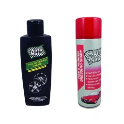 Auto Mate Tire & Rubber Dressing Spray, Grade 6300, 250g-image-24