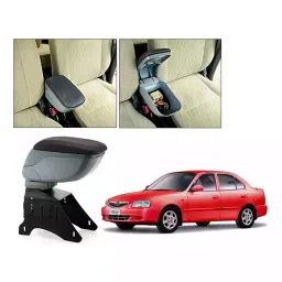 Auto Pearl Beige & Brown Wooden Bead Car Seating Pad for Elantra-13