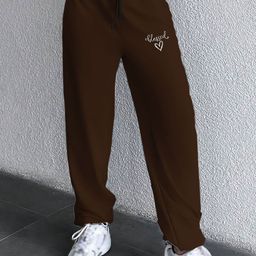 TABADTOD Women Striped Relaxed Loose Fit Easy Wash Trousers-image-58