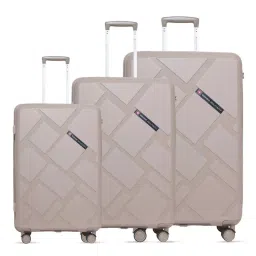 SWISS MILITARY Star 55, 65, 75 cm (20, 24, 28 inch) Beige Trolley Bag (Set of 3)-image-84