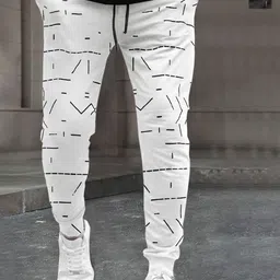 TRIPR Men Pack Of 2 Printed Mid-Rise Joggers-image-33