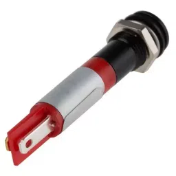 RS PRO Red Panel Mount Indicator 220V AC, Mounting Hole Size 8 mm, Termination Type Solder Tab, IP Rating IP67, Model No 7001760 image 3