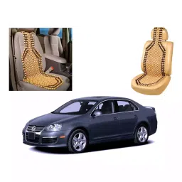 Auto Pearl Beige Leather Car Cushion for Mitsubishi Pajero Sport, BC235 (Pack of 2)-42