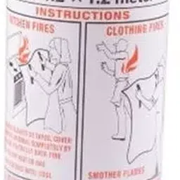 Midas Safety Fire Blanket 1.22 x 1.22 m Fabric Glass-image-48