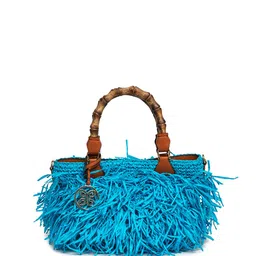 HIE Fringed Structured Handheld Bag image 2