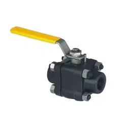 Flowtek 1.97 inch, 50 mm Forg Steel 3 PC Ball Valve 800# Screwed Ends/Socket Weld with SS Commercial Ball-picture-46