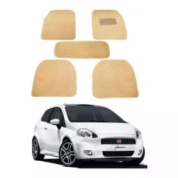 Auto Pearl MA3O69 PVC and Plastic Standard Mat for Fiat Punto 2005 (Beige)-image-62
