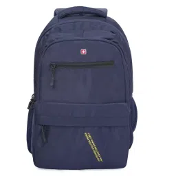 SWISS MILITARY Mandala 34 L Navy Blue Polyester Laptop Bagpack, MANDALA_LBP125_NVY_34LTR-image-4