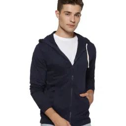 Campus Sutra Blue Full Sleeves Hoodie-picture-26