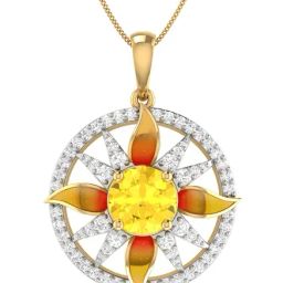PC Jeweller Deewakar 22 kt Gold Pendant without Chain-picture-34