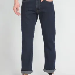 U.S. Polo Assn. Denim Co. Dark Blue Cotton Bootcut Jeans-picture-25