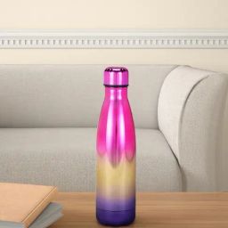 Living Scapes by Pantaloons Purple Steel Water Bottles (0.5 L)-21