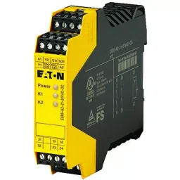 EATON CUTLER HAMMER RELAY, SAFETY, 3PST-NO, 24VDC, 6A, ESR5-NO-31-24VAC-DC-34