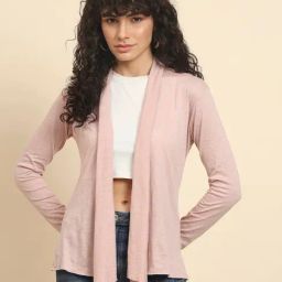 Trend Arrest Peach Shrug-87