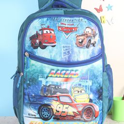 Disney Pixar Car Kids School Bag Blue - 18 Inches (Color and Print May Vary)-image-20