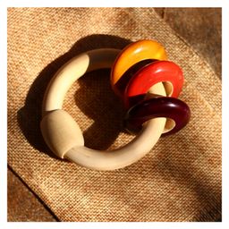 Toy Trunk Ringo Rattle And Dumbell Rattle - Multicolor-24