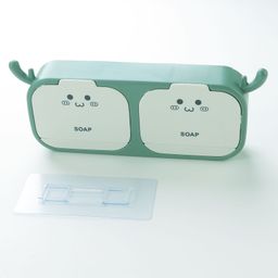 Exquisite Shaped Soap Case - Green-picture-22