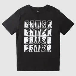 GAP Boys Graphic Print Crew Neck Pure Cotton T-shirt-picture-23