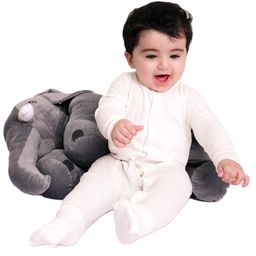 DearJoy Elephant Shaped Plush Soft Toy - Grey image 4