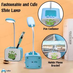 FunBlast Animal Themed Adjustable Table Lamp Soft Light LED - Blue image 5
