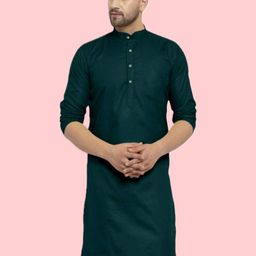 ANUJ FASHION Men Striped A-Line Kurtas-picture-5