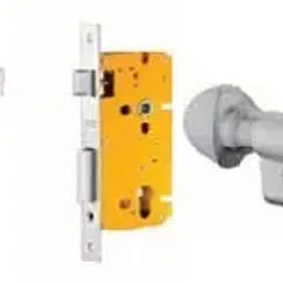 Dorset 60 mm Lever Handle Lock Set With Coin and Knob Cylinder Stainless Steel ML HALE-10