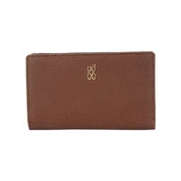 Baggit Brown Textured Small Bi-Fold Wallet for Women-image-43