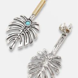 Sohi Gold Plated Party Designer Stone Drop Earrings-18