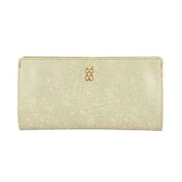 Baggit Cream Printed Small Bi-Fold Wallet for Women-image-75