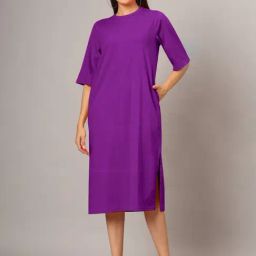 BRINNS Purple Midi Dress-image-14