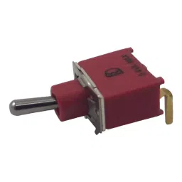 MULTICOMP PRO Toggle Switches SWITCH, PCB, SPDT, HORIZ, 1AS1T2B4M6RE-14
