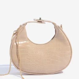 Westside Beige Textured Sling Bag-picture-13