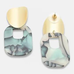 Sohi Gold Plated Party Designer Drop Earrings-8