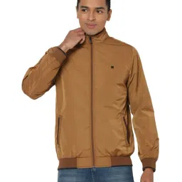 Allen Solly Brown Cotton Regular Fit Jacket-29
