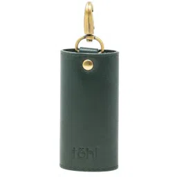 Tohl Luton Green Leather Solid Key Chain-image-6