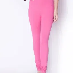 Dollar Missy Pink Cotton Leggings-image-89