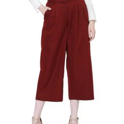 Vero Moda Red High Rise Culottes-image-69