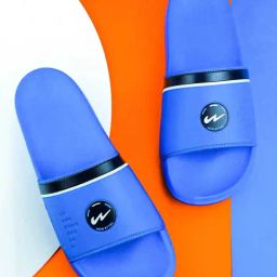 Campus Men's Blue Slides-46