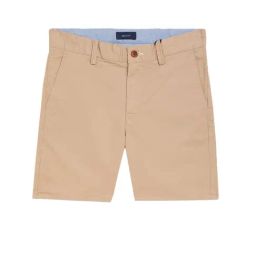 GANT Boys Light Brown Solid Shorts-picture-21