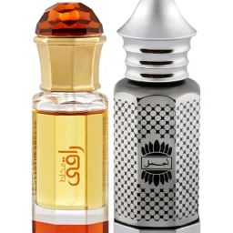 Ajmal Mukhallat Raaqi Concentrated Perfume & Asher Attar Gift Set for Unisex-image-43