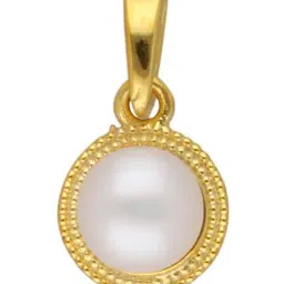 Sri Jagdamba Pearls 92.5 Sterling Silver Tara Pendant for Women-image-48
