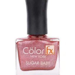 Color Fx Shimmery Matt, Nail Enamel, Red  - 9 ml-4
