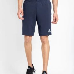 adidas Blue Printed Sports Shorts-image-22