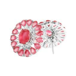 The Real Effect London 800 Silver Earrings for Women image 2