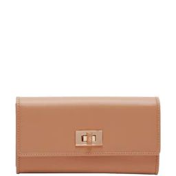 Anne Klein Tan Solid Wallet For Women-image-36
