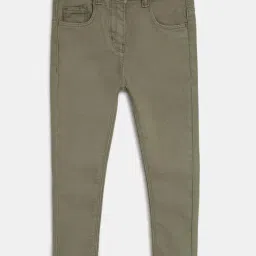 Tales & Stories Kids Olive Slim Fit Jeans-picture-38