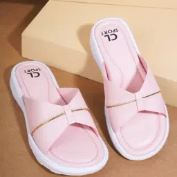 Carlton London Women's Pink Slides-picture-19