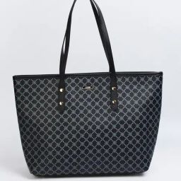 Code by Lifestyle Black Women's Tote Handbag-25