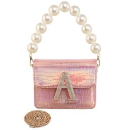 Esbeda Pink Textured Small Sling Handbag-image-74